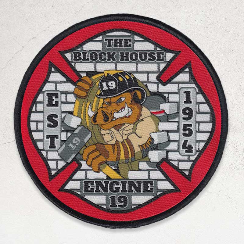 woven patch example